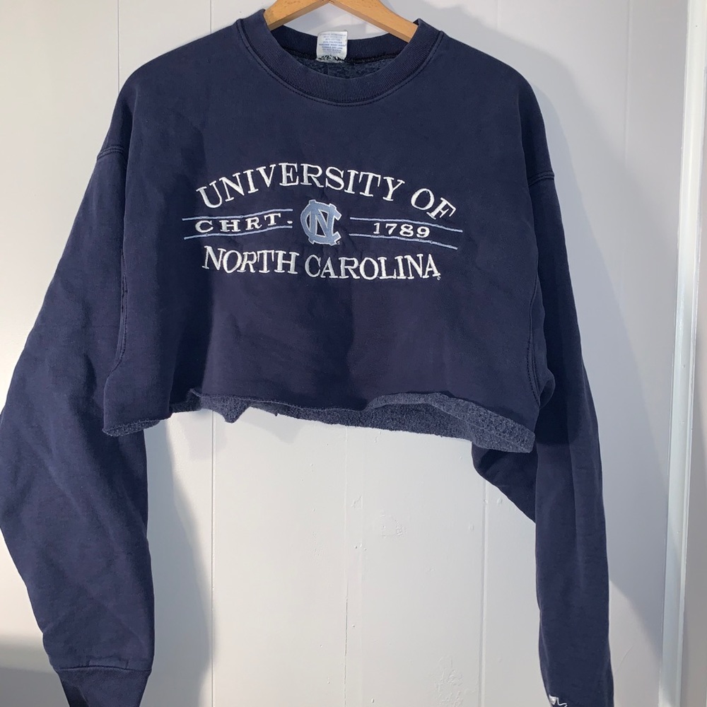 University of North Carolina Cropped Crewneck